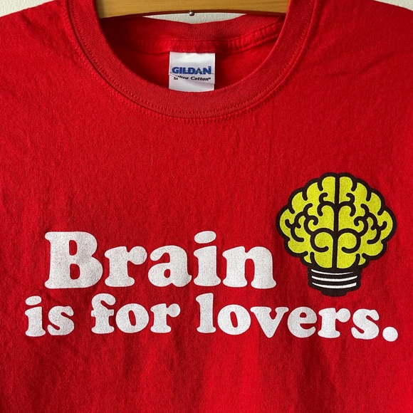 RARE Vintage 2008 NERD NIGO Brain is for Lovers tee - Picture 2 of 8